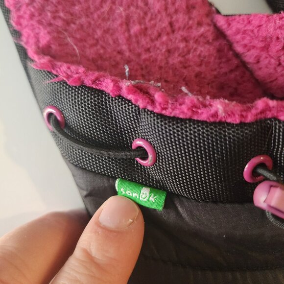 Sanuk Sidewalk Surfer Slip On Shoes Women's Size 7 MULE STYLE BLACK USED LIGHTLY - Picture 2 of 4